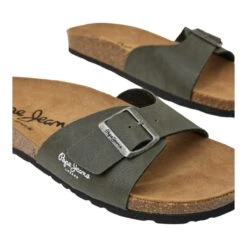 Mulesbio Single Chicago VertPepe Jeans Homme Bio Single Chicago Vert -Magasin De Chaussures De Mode 2095203 3