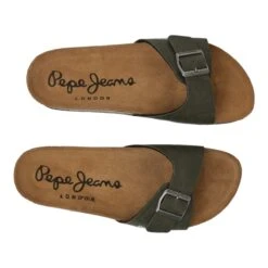 Mulesbio Single Chicago VertPepe Jeans Homme Bio Single Chicago Vert -Magasin De Chaussures De Mode 2095203 5