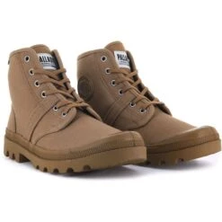 Chaussures A Lacetspallabrousse MarronPalladium Femme Pallabrousse Marron -Magasin De Chaussures De Mode 2117702 4