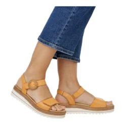 Sandalesd0q52 OrangeRemonte Femme D0q52 Orange -Magasin De Chaussures De Mode 2122205 5