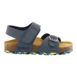 Sandalessunkro BleuKickers Garcon Sunkro Bleu