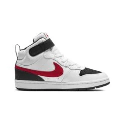 Baskets Modecourt Borough Mid 2 BlancNike Garcon Court Borough Mid 2 Blanc