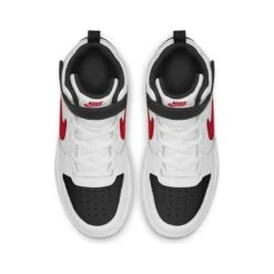 Baskets Modecourt Borough Mid 2 BlancNike Garcon Court Borough Mid 2 Blanc -Magasin De Chaussures De Mode 2167601 3