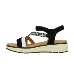 Sandaleskiry NoirFugitive Femme Kiry Noir -Magasin De Chaussures De Mode 2181101 3