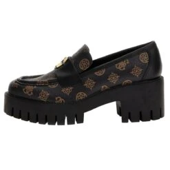 Mocassinswanye MarronGuess Femme Wanye Marron -Magasin De Chaussures De Mode 2230901 3