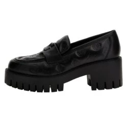 Mocassinswanyn NoirGuess Femme Wanyn Noir -Magasin De Chaussures De Mode 2231001 3