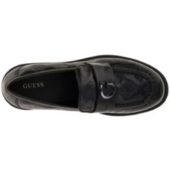 Mocassinswanyn NoirGuess Femme Wanyn Noir -Magasin De Chaussures De Mode 2231001 5