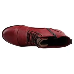 Bottines1359502 RougeMustang Femme 1359502 Rouge -Magasin De Chaussures De Mode 2236603 5