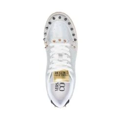 Baskets Mode75va3skc ArgentVersace Jeans Femme 75va3skc Argent -Magasin De Chaussures De Mode 2245901 4