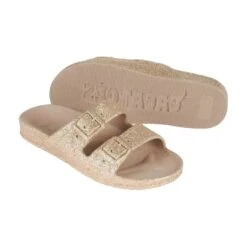 Mules Trancoso OrCacatoes Femme Trancoso Or -Magasin De Chaussures De Mode 2251003 3