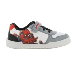 Baskets Modespiderman GrisLeomil Garcon Spiderman Gris