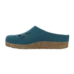 Chaussonsgrizzly Melodie BleuHaflinger Femme Grizzly Melodie Bleu -Magasin De Chaussures De Mode 2263302 3