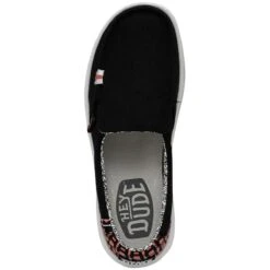 Mocassinsmisty NoirHey Dude Femme Misty Noir -Magasin De Chaussures De Mode 2264201 5