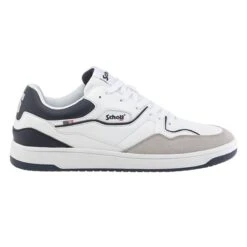 Baskets Modeelmas BlancSchott Homme Elmas Blanc