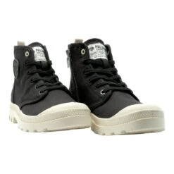 Bottinespampa Hi Zip Organic NoirPalladium Homme Pampa Hi Zip Organic Noir -Magasin De Chaussures De Mode 2302101 3