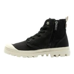 Bottinespampa Hi Zip Organic NoirPalladium Homme Pampa Hi Zip Organic Noir -Magasin De Chaussures De Mode 2302101 4