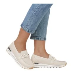 Mocassinsr6711 BeigeRemonte Femme R6711 Beige -Magasin De Chaussures De Mode 2325701 5