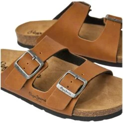 Mulesoban Classic 1 W MarronPepe Jeans Homme Oban Classic 1 W Marron -Magasin De Chaussures De Mode 2330501 4