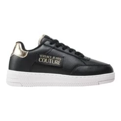 Baskets Mode76va3sj5 NoirVersace Jeans Femme 76va3sj5 Noir