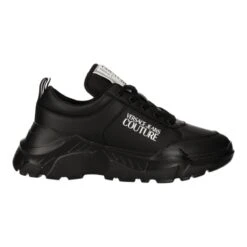 Baskets Mode76ya3sc1 NoirVersace Jeans Homme 76ya3sc1 Noir