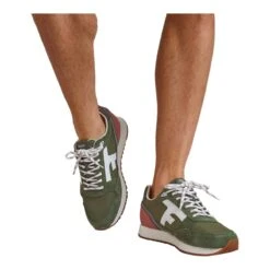 Baskets Modeelm Baskets Syn Woven Sue VertFaguo Homme Elm Baskets Syn Woven Sue Vert -Magasin De Chaussures De Mode 2348501 5