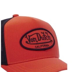 Casquettes Et Chapeauxvd24 Trucker OrangeVon Dutch Homme Vd24 Trucker Orange -Magasin De Chaussures De Mode 2365005 3