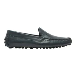 Mocassinssolo BleuAzzaro Homme Solo Bleu