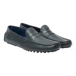 Mocassinssolo BleuAzzaro Homme Solo Bleu -Magasin De Chaussures De Mode 2367001 3
