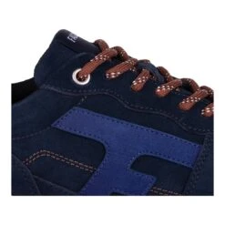 Baskets Modeolive Suede BleuFaguo Homme Olive Suede Bleu -Magasin De Chaussures De Mode 2370501 3