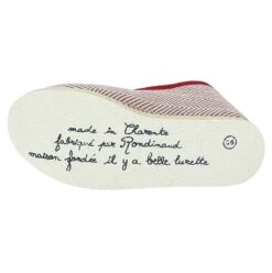 Chaussonsedith RougeRondinaud Femme Edith Rouge -Magasin De Chaussures De Mode 3004201 5