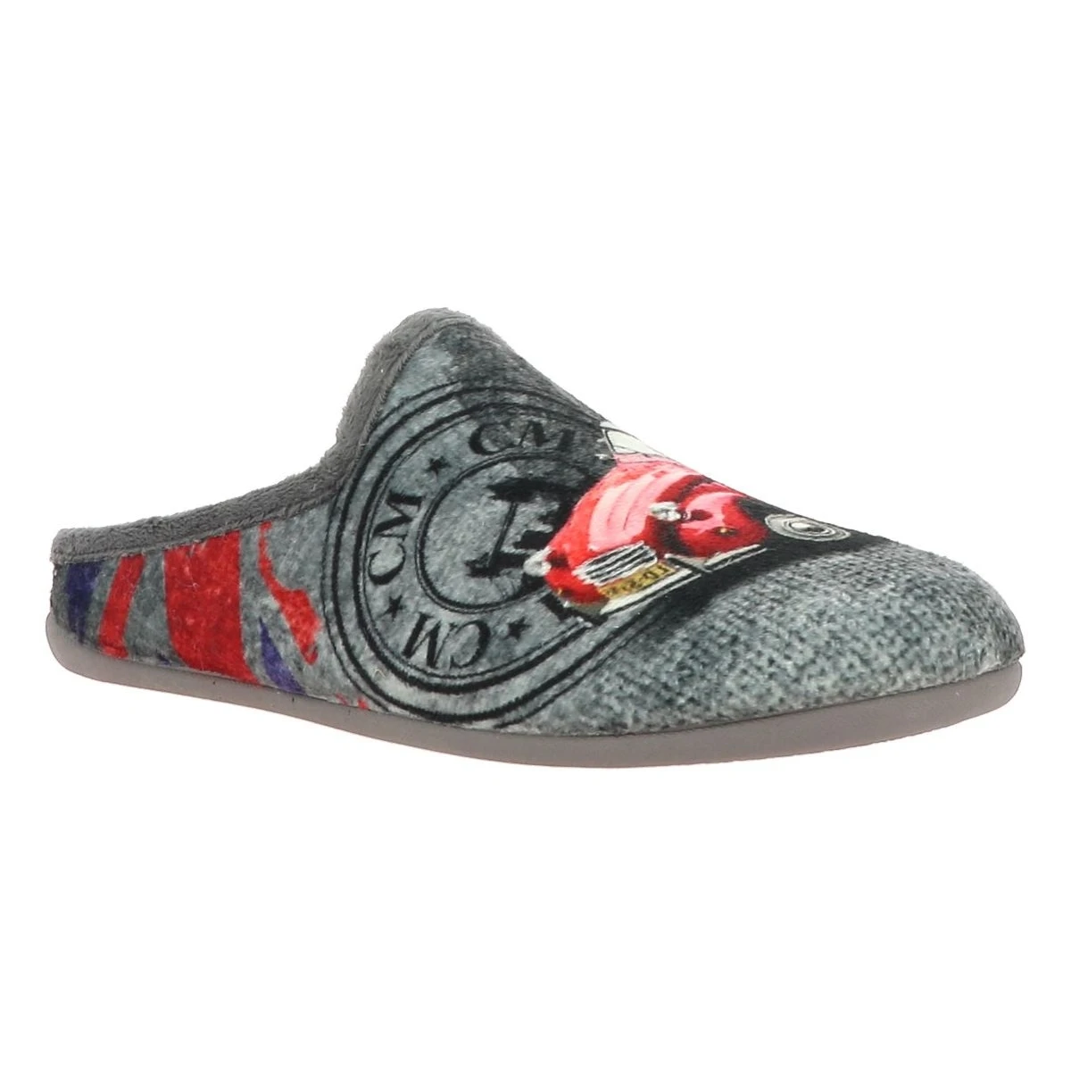 Chaussonssuapel 367 GrisKoomac Homme Suapel 367 Gris 2 Chaussonssuapel 367 GrisKoomac Homme Suapel 367 Gris – Image 2