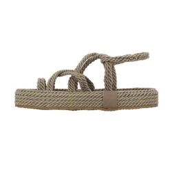 Sandalescorda BeigeSemerdjian Femme Corda Beige -Magasin De Chaussures De Mode 9005302 3