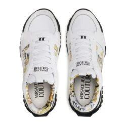 Baskets Mode74ya3si9 BlancVersace Jeans Homme 74ya3si9 Blanc -Magasin De Chaussures De Mode 9007001 4