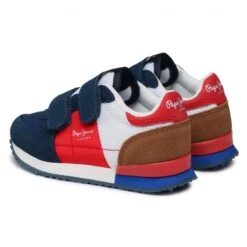 Baskets Modesydney Trend BleuPepe Jeans Garcon Sydney Trend Bleu -Magasin De Chaussures De Mode 9908901 4